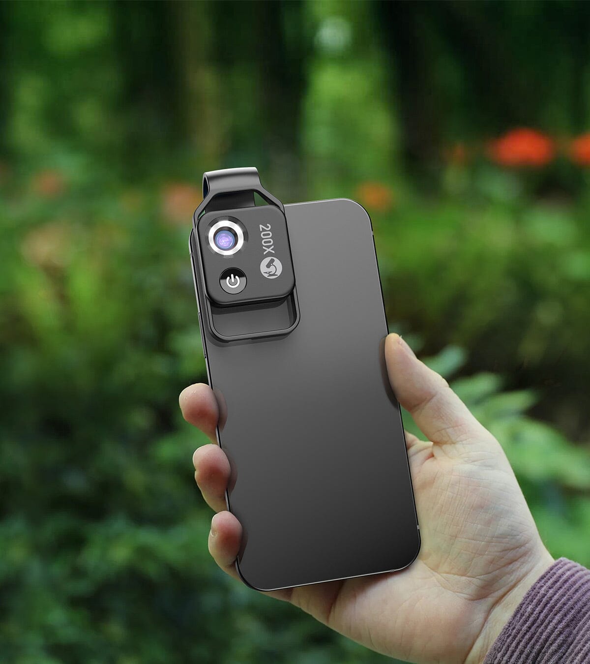 apexel-ms002-smartphone-mikroskop-200x-schwarz-mit-led image 7