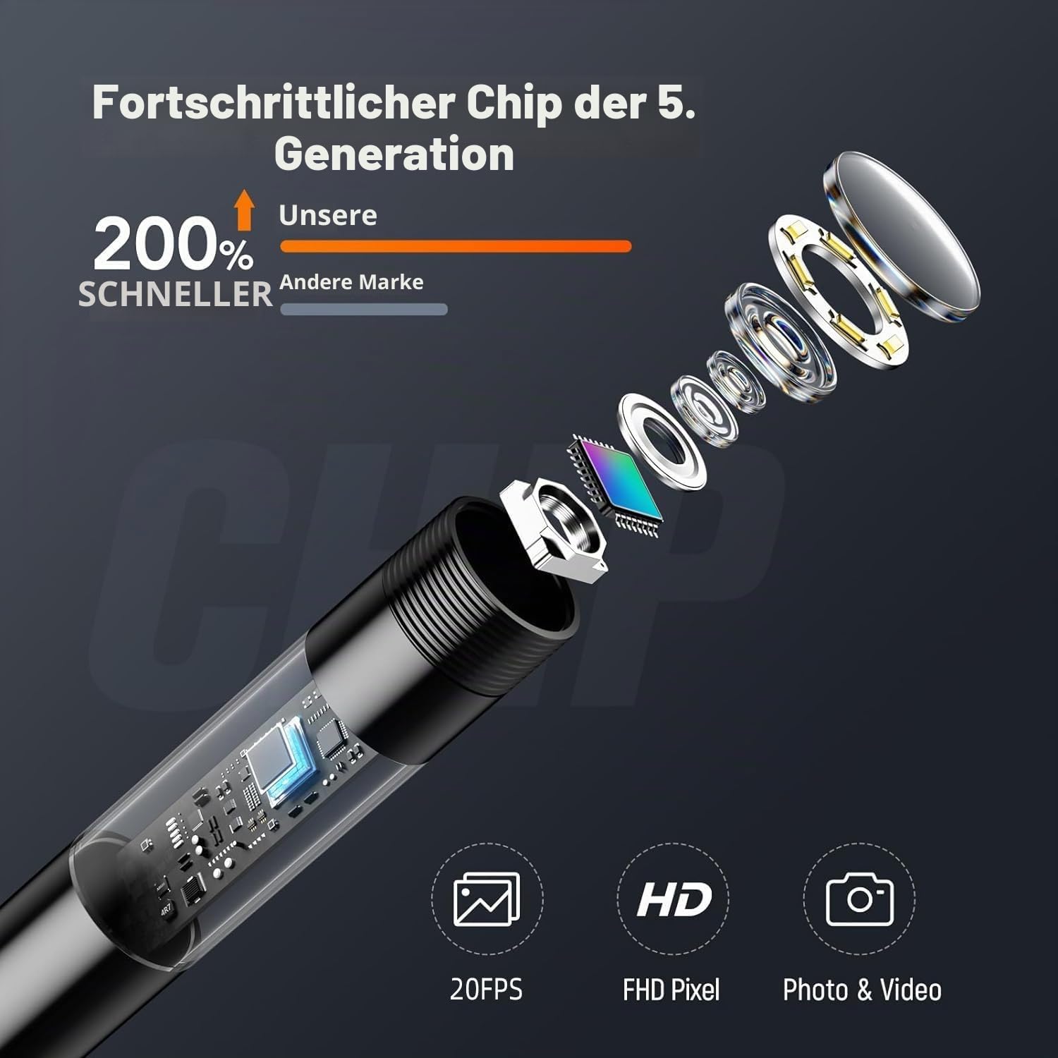 aopick-endoscope-camera-endoskopkamera-3m-6-led-1080p-ip67 image 2