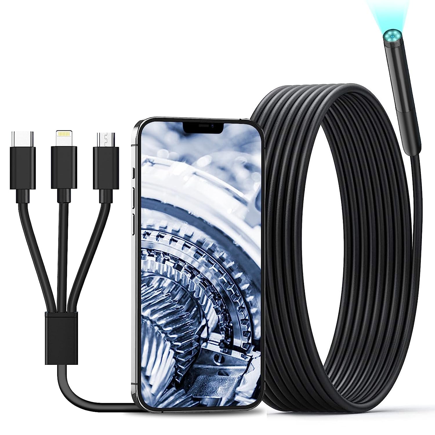 aopick-endoscope-camera-handy-endoskopkamera-3m-1080p-ip67 image 1
