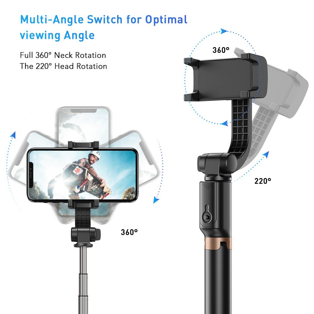 apexel-d6-stabilizer-gimbal-selfie-stick-stativ-mit-stabilisator image 7