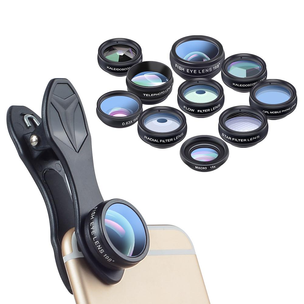 apexel-lens-kit-10in1-handy-objektivset-weitwinkel-makro image 6