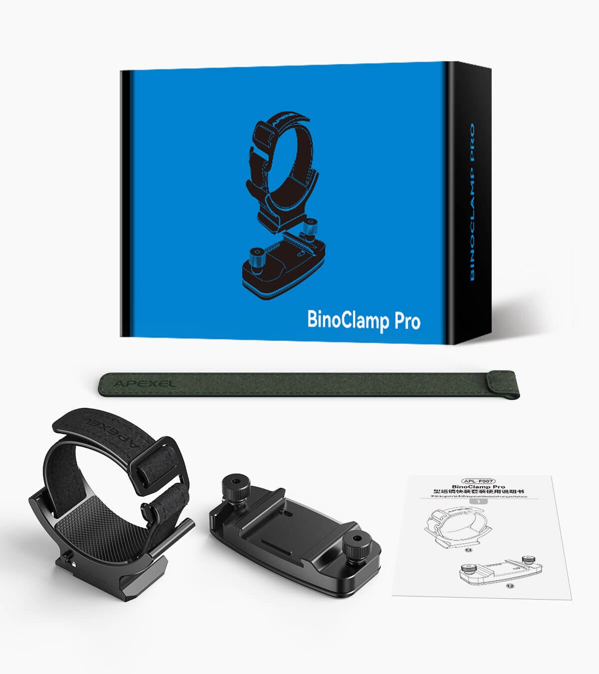 apexel-binoclamp-pro-fernglas-halterung-alu-10-kg image 7