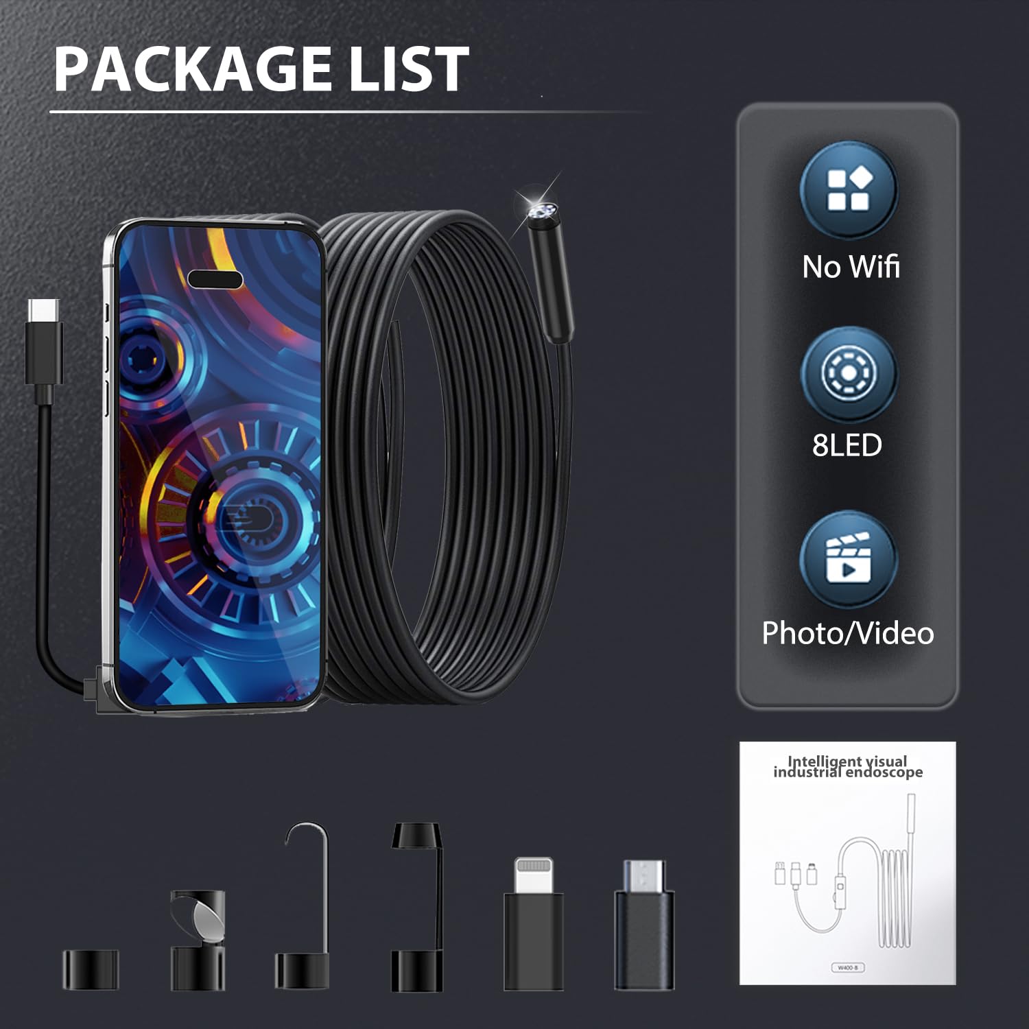 aopick-endoscope-camera-endoskopkamera-10m-8-led-1080p-ip67 image 7