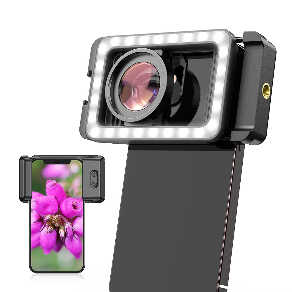 apexel-m15-makro-objektiv-mit-fill-light-aufhelllicht image 7