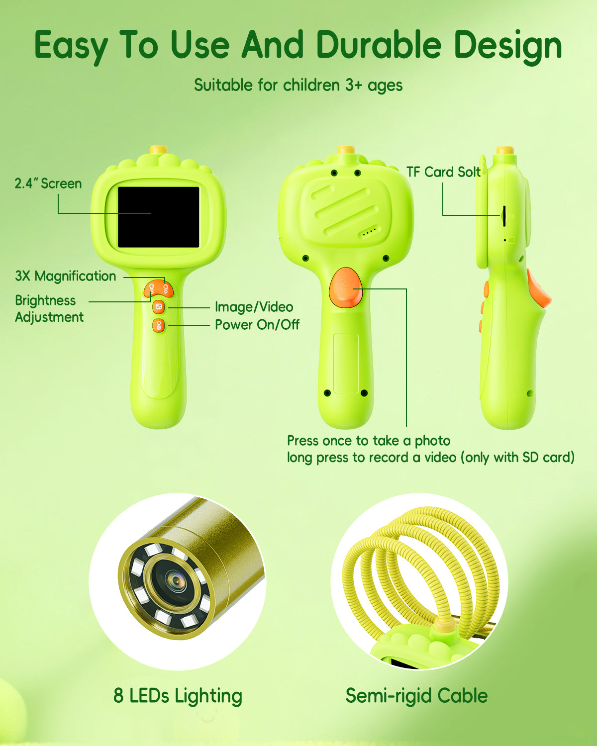ashfly-kids-snake-borescope-endoskop-gr-n-mit-display image 4