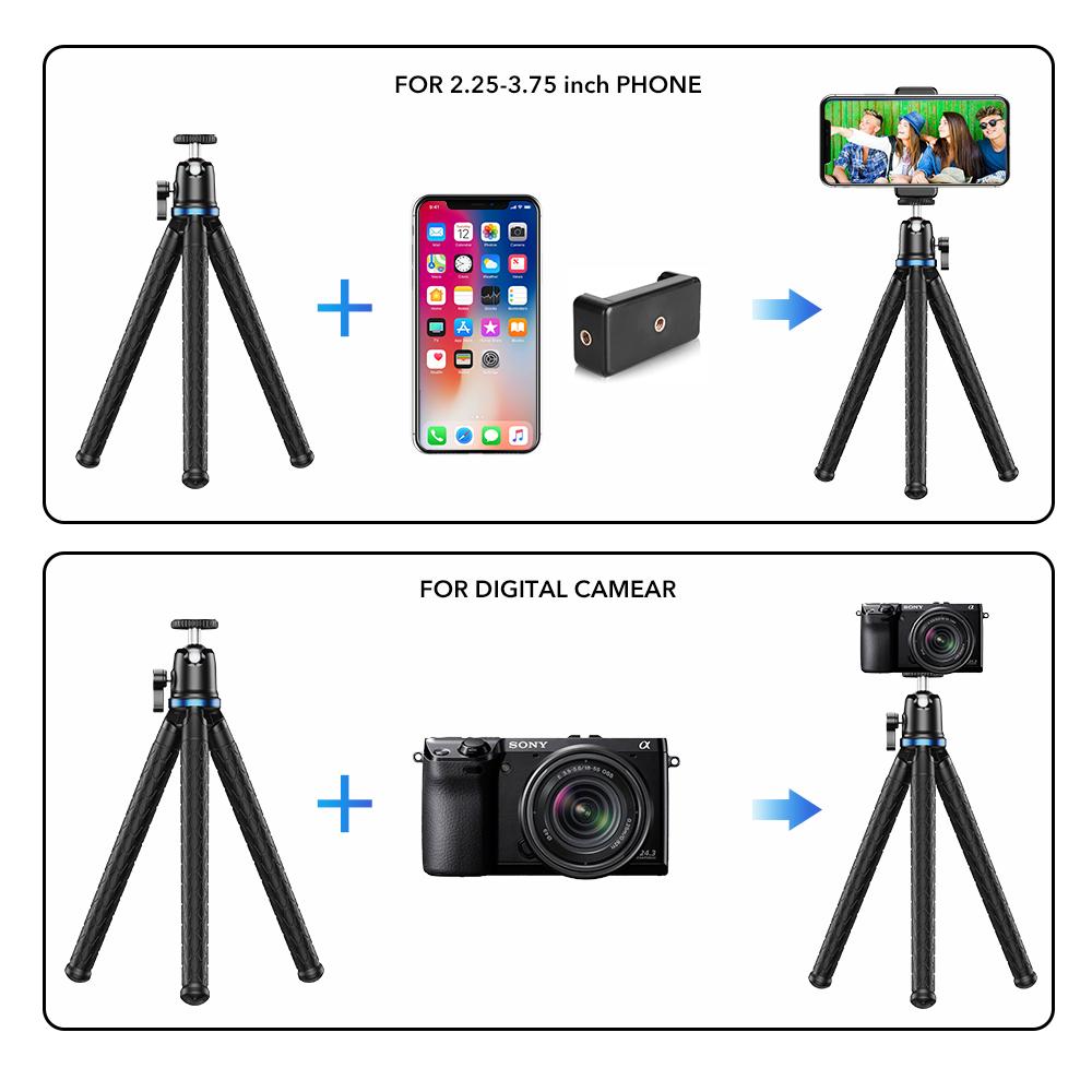 apexel-tripods-octopus-handy-stativ-flexibel-mit-halterung image 5