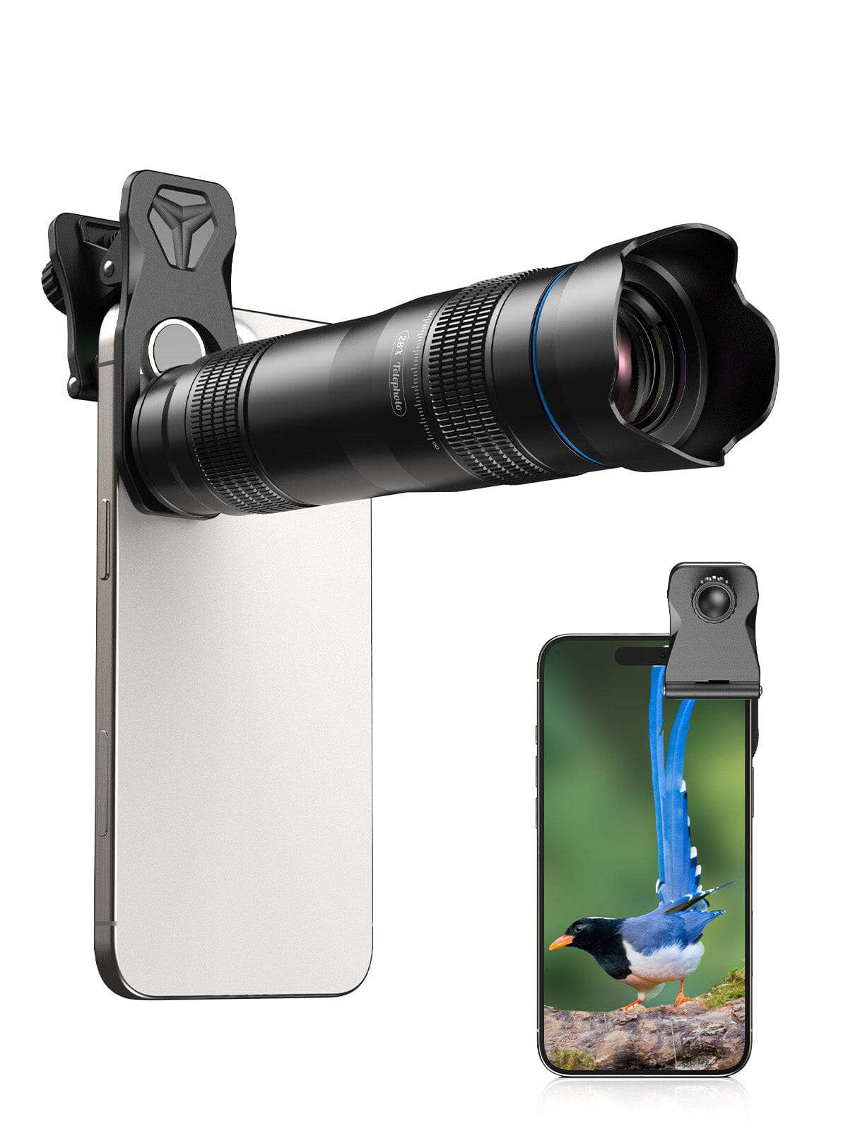 apexel-telephoto-28x-hd-handy-teleobjektiv-mit-clip image 1