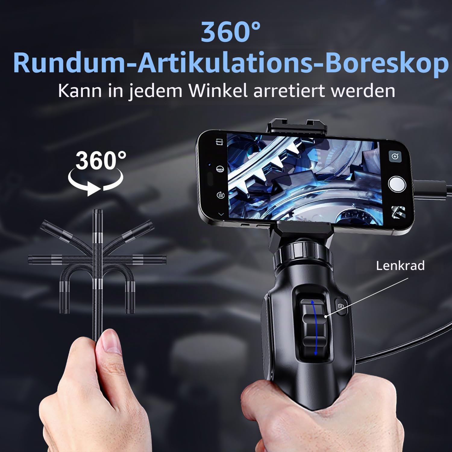 aopick-endoscope-camera-1m-inspektionskamera-dual-1080p image 2
