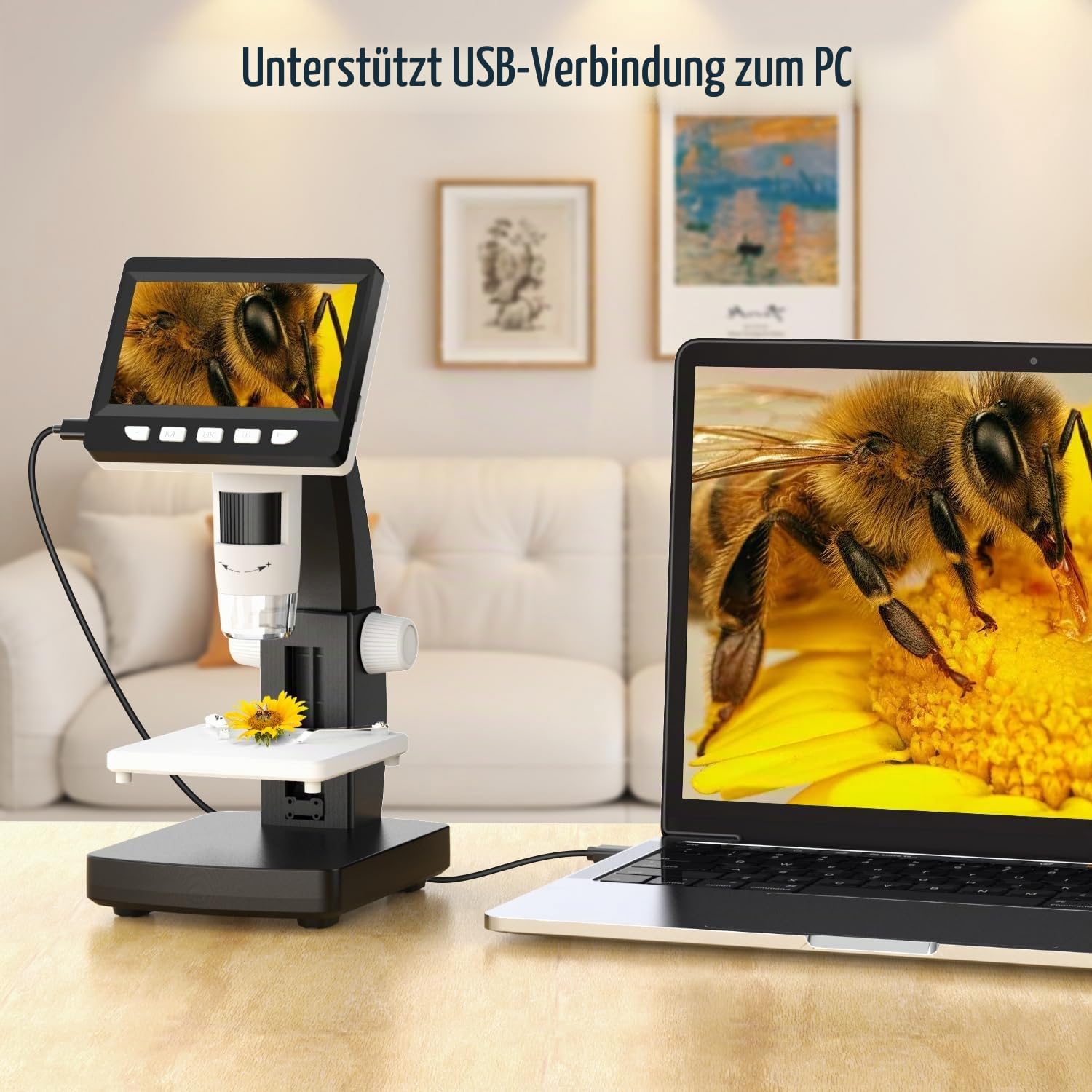 aopick-digital-microscope-lcd-mikroskop-1000x-4-3-zoll image 4