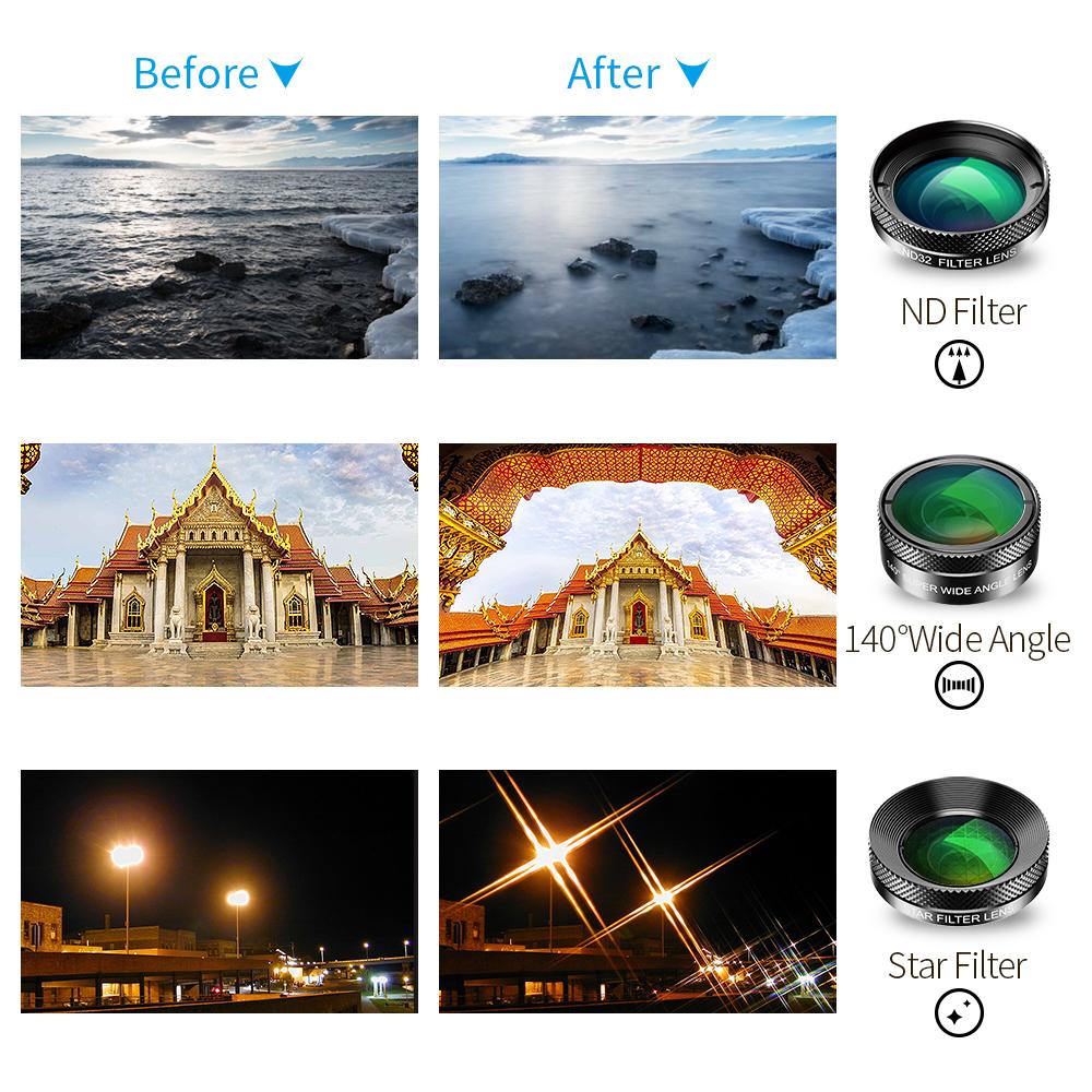 apexel-lens-kit-apl-dg10-6-in-1-handy-objektiv-set image 2