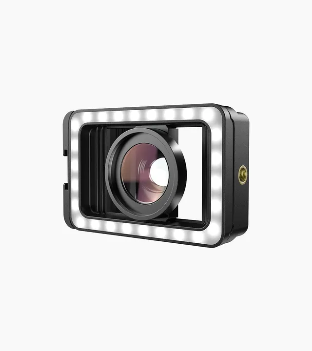 apexel-m15-makro-objektiv-mit-fill-light-aufhelllicht image 1