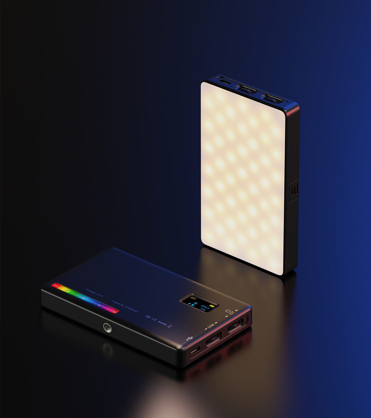apexel-fl07-rgb-led-videoleuchte-dimmbar-2500-9000k-cri95 image 2