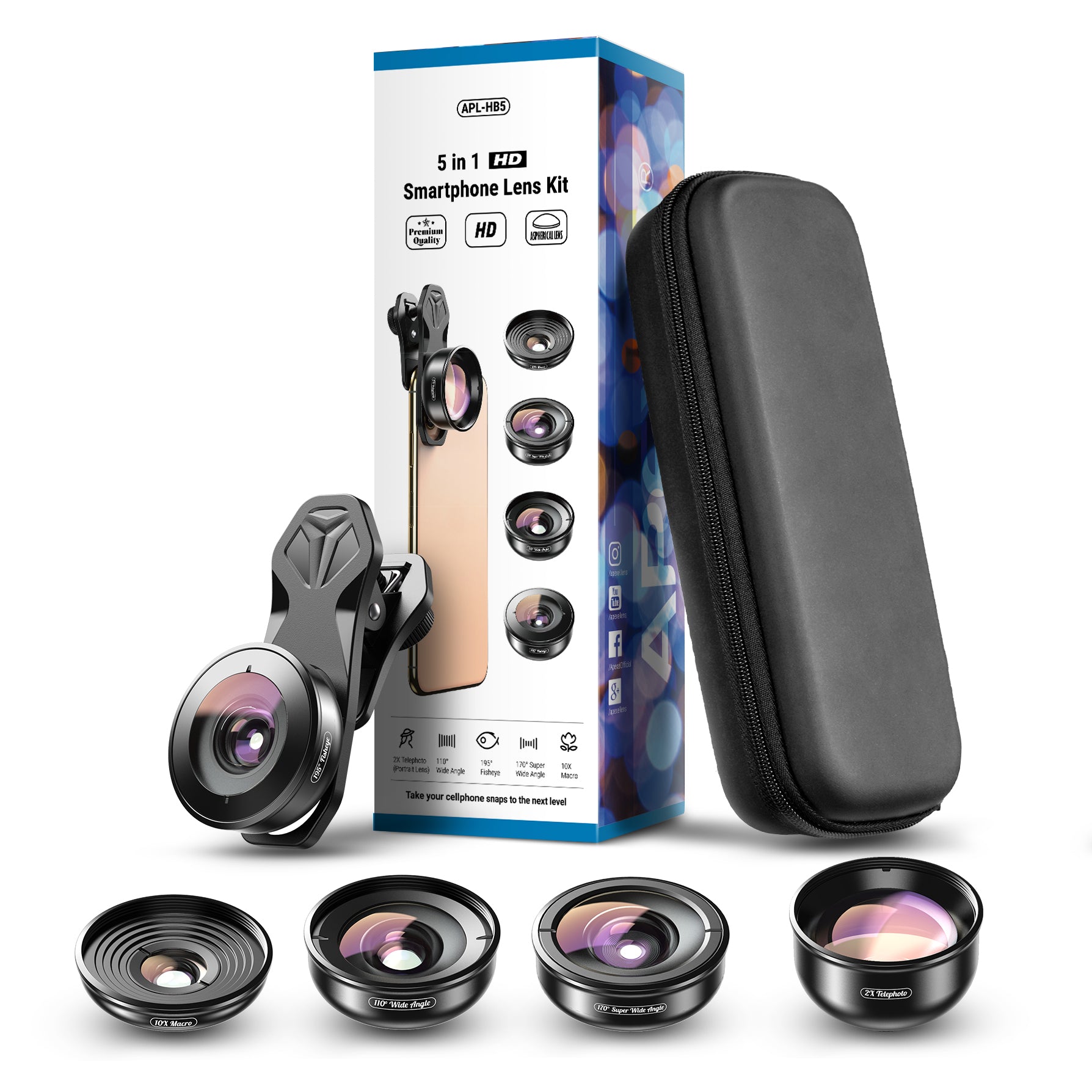 apexel-creator-all-in-one-lens-bundle-handyobjektiv-set-makro image 3