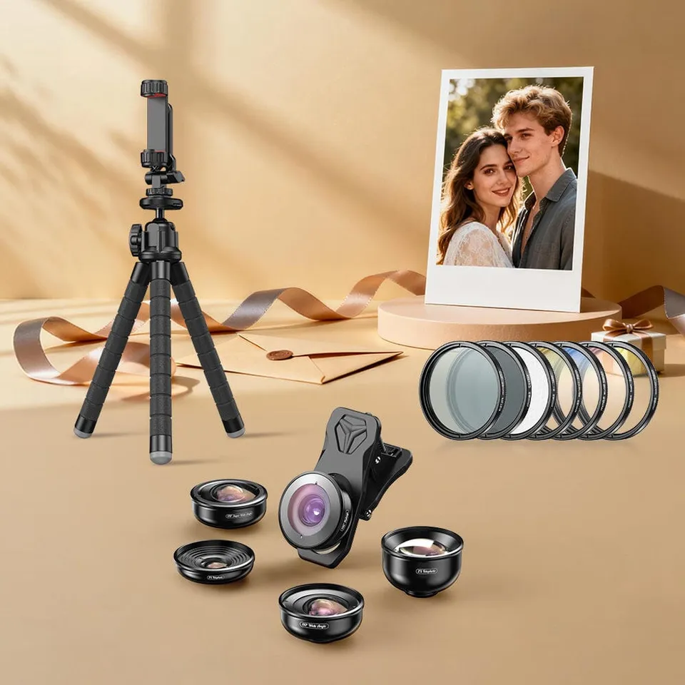 apexel-lens-kit-5-in-1-handy-objektiv-set-universal-clip-4k image 1