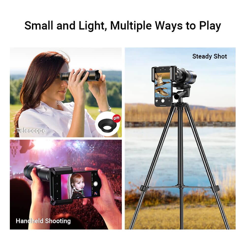 apexel-telephoto-20-40x-handy-teleobjektiv-kit-mit-stativ image 8