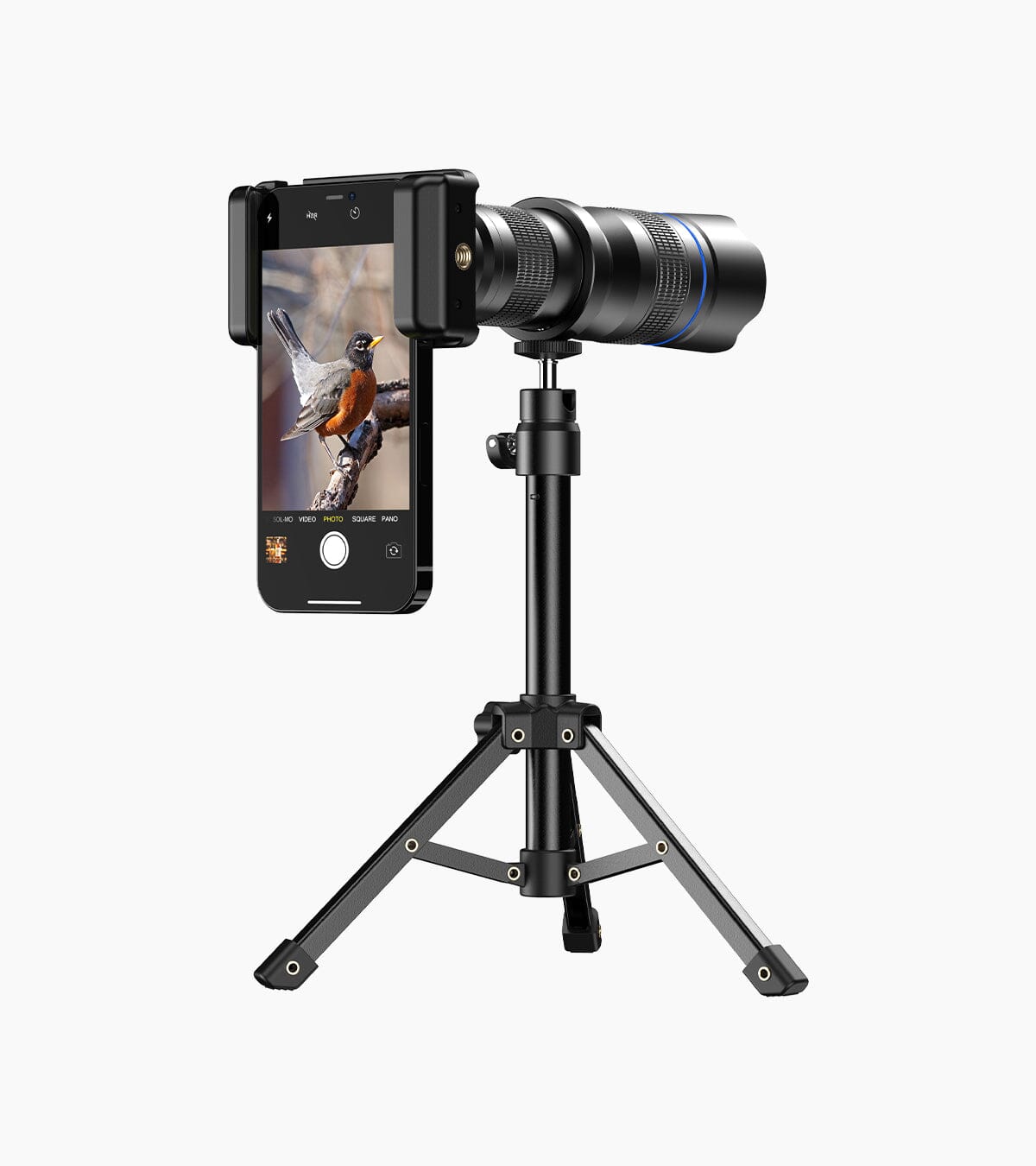 apexel-telephoto-20-40x-zoom-teleobjektiv-handy-mit-stativ image 2